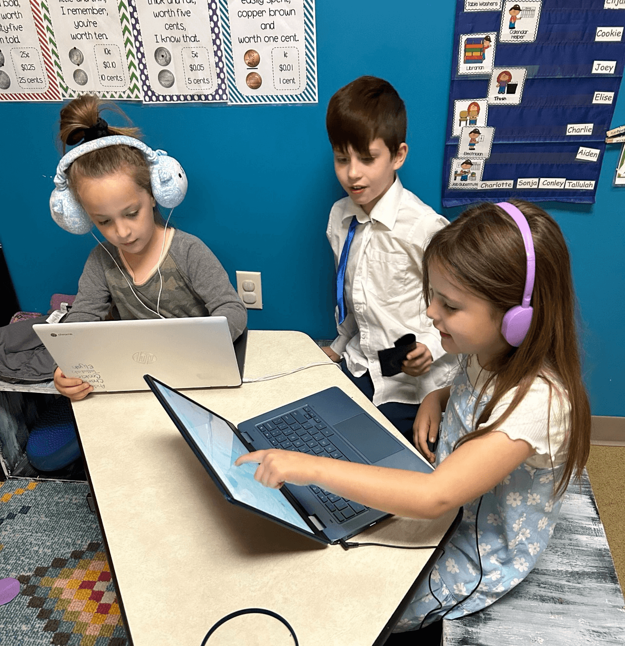 Policy impact visualization showing educational data and metrics